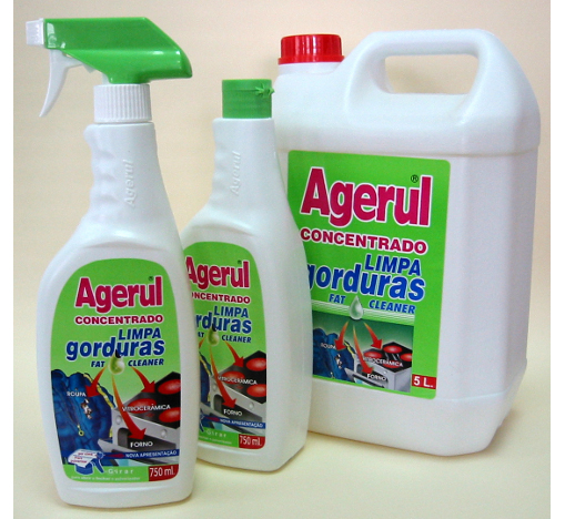 Produtos de limpeza Agerul